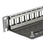 CORNING 3M Everon 24-Port Patch Panel | 1U Rack-Mount | Aluminum Housing | Grounding Kit Included | Universal 19" Rack | Integrated Cable Strain Relief - Image 6