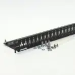 CORNING 3M Everon 24-Port Patch Panel | 1U Rack-Mount | Aluminum Housing | Grounding Kit Included | Universal 19" Rack | Integrated Cable Strain Relief - Image 7
