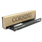 CORNING 3M Everon 24-Port Patch Panel | 1U Rack-Mount | Aluminum Housing | Grounding Kit Included | Universal 19" Rack | Integrated Cable Strain Relief - Image 8