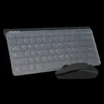 MEETION MINI4000 2.4 GHz WIRELESS COMBO Keyboard & Mouse Set ; Plug & Play USB Nano Receiver ; Mute Button Design ; 800-1200-1600 Adjustable DPI Switch ; 12 Multimedia Keys ; Mute Button Design ; Win XP/Vista/7/8/10/11/MAC OS | BLACK - Image 5