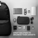 UGREEN Hard Disk Storage Bag Large Size With Double-Layer Shockproof Design, EVA Outer Shell, Soft Inner Liner, Multiple Slots For Hard Drives, SD Cards, Cables - Image 6