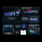 MERCUSYS MR25BE BE3600 Dual-Band Wi-Fi 7 Router – 3.6 Gbps, Multi-Link Operation, 4× Omni Antennas, EasyMesh Compatible, Full Gigabit Ports, App & WPA3 Security - Image 4