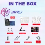 MSI MPG Z790 CARBON WIFI Gaming Motherboard With DDR5 7600+MHz OC Support, PCIe 5.0, 5x M.2, Wi-Fi 6E, 2.5G LAN, 19+1+1 Power Phases & Premium Cooling , Support Intel® Core™ 14th/ 13th/ 12th Gen Processors | OPEN BOX - Image 6