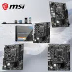MSI PRO H610M-S WIFI DDR4 mATX Motherboard With Intel® 14th 13th 12th Gen CPU Support, DDR4 3200MHz Dual-Channel, PCIe 4.0, M.2, Wi-Fi 6E, Bluetooth® 5.3, HDMI, USB, Audio Boost | 1 YEAR WARRANTY - Image 5
