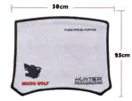 Hunter Precision Gaming Surface Micro Wolf Gaming Mouse Pad for Desktops, Laptops, Gaming ; 300 x 250 x 1.5 mm | GREY - Image 3