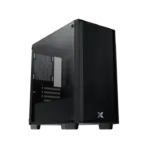XIGMATEK NYX Air II Micro-ATX Case With 4 Z20F Fans, Mesh Front, Left Tempered Glass, 8 Fan Slots, 240mm Radiator Support, USB 3.0, GPU Up To 350mm, PSU 165mm | BLACK - Image 7