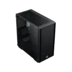 XIGMATEK NYX Air II Micro-ATX Case With 4 Z20F Fans, Mesh Front, Left Tempered Glass, 8 Fan Slots, 240mm Radiator Support, USB 3.0, GPU Up To 350mm, PSU 165mm | BLACK - Image 10