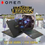 HP OMEN 16 inch League of Legends : Intel® Core™ i7-14650HX | 32 GB DDR5 RAM  ; 1TB NVMe™ | RTX™ 5060 (8GB) |16-inch 2K 165 Hz, 3 ms IPS Display |4-zone RGB Backlit Keyboard | Windows 11 | SHADOW BLACK ~ Limited Edition