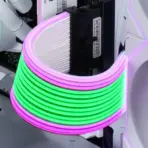 LIAN LI Strimer Wireless 24-Pin RGB Extension Cable – 260mm, Addressable ARGB, L-Connect 3 Compatible, Wireless Control, Premium Design for Stunning PC Builds - Image 5