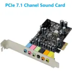 PCIe 7.1 Chanel Sound Card CM8828 + CM9882A Compatible with 2.1/5.1 Stereo Surround Sound System Equipment | SPC093
