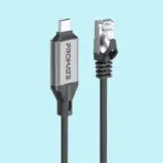 PROMATE High-Speed Gigabit Ethernet Cable to USB-C 1000Mbps; Ultra-Fast 10/100/1000Mbps Ethernet to USB-C™ Adapter Cable ; Universal Compatibility with all USB-C™ Devices ; 5 meters CAT6 UTP ; RJ45 Input to USB-C™ Output | CLINK-RJ45 - Image 8