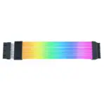 LIAN LI Strimer Wireless 24-Pin RGB Extension Cable – 260mm, Addressable ARGB, L-Connect 3 Compatible, Wireless Control, Premium Design for Stunning PC Builds - Image 3
