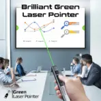 Universal Intuitive 2.4GHz Wireless Green Laser Presenter with Stylus Pen , Dual Stylus For Capacitive & Infrared Screens, USB-A Dongle, 220mAh Battery, Mac/Windows Compatible | ProPointer-S  - Image 5
