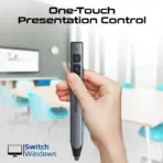 Universal Intuitive 2.4GHz Wireless Green Laser Presenter with Stylus Pen , Dual Stylus For Capacitive & Infrared Screens, USB-A Dongle, 220mAh Battery, Mac/Windows Compatible | ProPointer-S  - Image 6