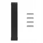 ASIAHORSE 24-Pin PSU to Motherboard Extension Cable – 30cm Black, 18AWG Sleeved Wire with Black Shell, Phosphor Bronze Tin-Plated Terminals, Durable & Aesthetic Build