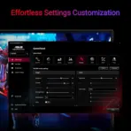 ASUS ROG Strix XG248QSG Ace 24.1 Inch FHD 610Hz OC 0.1ms Super TN Esports Gaming Monitor, ELMB 2, DisplayHDR 400, HDMI 2.1, DP 1.4 DSC, G-SYNC, FreeSync | BLACK  - Image 8