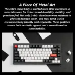 Keychron Q1 HE QMK Wireless Custom 75% Layout Metal RGB Keyboard with Hall Effect Gateron Double-rail Magnetic Nebula Switches ; 1000 Hz 2.4 GHz Mode or Bluetooth 5.1 for up to 3 Device Connectivity , 0.2 mm to 3.8 mm Adjustable Actuation Points ; Dynamic Rapid Trigger ; Four Actions Per Key ; OSA Profile PBT Keycaps ; Windows and macOS | CARBON BLACK Q1H-M1 - Image 16