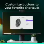 Logitech Signature Plus M750 Wireless White Mouse, Bluetooth & Logi Bolt , for Small to Medium Hands, SilentTouch, SmartWheel, 6 Buttons, Up To 24-Month Battery, Multi-Device, Recycled Plastic, for Windows - macOS - Linux - ChromeOS - iPadOS - Android |  WHITE - Image 9