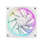 DeepCool FL12 - 3 IN 1 ARGB PWM Fan Kit, 120mm x3, 500–2150 RPM, 55 CFM, ≤32 dB, Fluid Dynamic Bearing, 36 Gen2 LEDs, PBT Frame, 8-Pin Daisy Chain, Anti-Vibration Pads | WHITE - Image 12