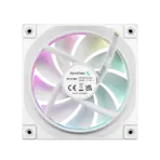 DeepCool FL12 - 3 IN 1 ARGB PWM Fan Kit, 120mm x3, 500–2150 RPM, 55 CFM, ≤32 dB, Fluid Dynamic Bearing, 36 Gen2 LEDs, PBT Frame, 8-Pin Daisy Chain, Anti-Vibration Pads | WHITE - Image 13