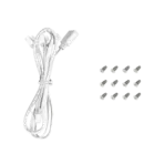 DeepCool FL12 - 3 IN 1 ARGB PWM Fan Kit, 120mm x3, 500–2150 RPM, 55 CFM, ≤32 dB, Fluid Dynamic Bearing, 36 Gen2 LEDs, PBT Frame, 8-Pin Daisy Chain, Anti-Vibration Pads | WHITE - Image 15