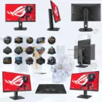 ASUS ROG Strix XG259CMS 24.5-Inch FHD 310Hz Fast IPS Gaming Monitor With 1ms GTG, ELMB Sync, USB-C DP Alt Mode 7.5W PD, G-SYNC Compatible, DisplayHDR 400, Tripod Socket - Image 10