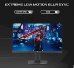 ASUS ROG Strix XG259QNS 24.5-inch  FHD 380Hz OC Fast IPS Gaming Monitor – 0.3ms, HDR400, ELMB Sync, FreeSync Premium, Gaming A.I. , DP 1.4, HDMI 2.0, USB Hub, Adjustable Stand | BLACK - Image 7