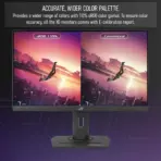 ASUS ROG Strix XG259QNS 24.5-inch  FHD 380Hz OC Fast IPS Gaming Monitor – 0.3ms, HDR400, ELMB Sync, FreeSync Premium, Gaming A.I. , DP 1.4, HDMI 2.0, USB Hub, Adjustable Stand | BLACK - Image 8