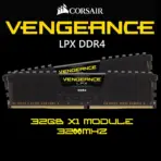 CORSAIR Vengeance LPX  32GB Single Module 288-Pin PC RAM DDR4 3200 MHz (PC4 25600) 1.35V , CAS Latency 16 , Desktop Memory Model | BLACK CMK128GX4M4E3200C16