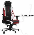APEX SEAT "Ignition XL" Gaming Chair With 160KG Capacity, PU+Velvet+Suede Upholstery, Recline 90–141°, 4D Armrests, Magnetic Headrest, Class-4 Gas Lift, Frog Mechanism, Iron Base , ≤160KG Capacity| RACING BLACK RED WHITE - Image 21