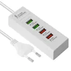 GEATIX Power Socket Fast Charger | 4 USB High-Speed Ports | Universal Charging Hub | Smart IC Protection | Compact Design | Fast Charge & Data Sync - Image 2