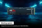 SAMSUNG 990 PRO SSD 2TB PCIe 4.0 M.2 2280 Internal Solid State Hard Drive, Seq. Read Speeds Up to 7,450 MB/s for High End Computing, Gaming, and Heavy Duty Workstations | MZ-V9P2T0BW - Image 2