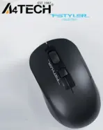A4TECH FG16C Air2 Dual-Function Air Mouse - [ Desk + Air ] Dual Functions - 2.4 GHz Wireless - 2000 DPI 4-Level Adjustable - BLACK