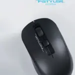 A4TECH FG16C Air2 Dual-Function Air Mouse - [ Desk + Air ] Dual Functions - 2.4 GHz Wireless - 2000 DPI 4-Level Adjustable - BLACK