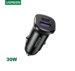 UGREEN 30W Dual Port Fast Car Charger EC305 – USB-C PD 30W & USB-A QC 22.5W, Smart Safety Protection, Wide Compatibility for Phones, Tablets & iPads - Image 8