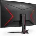 AOC 31.5-Inch Curved Gaming Monitor, FHD VA, 240Hz, 0.5ms MPRT, FreeSync Premium, 1500R, HDMI, DisplayPort, VGA, VESA | REFURB / 1 MONTH WARRANTY ~ C32G2ZE/BK  - Image 7