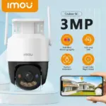 IMOU Cruiser SC 2K 3MP Outdoor Smart Security Camera | Pan/Tilt, Human Detection, Smart Full-Color Night Vision, Red/Blue Warning Lights, Two-Way Audio, Motion Tracking, IP66