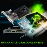 LYNX NVIDIA GT 210 Graphics Card 1GB DDR3 64-Bits 1000Mhz Core , Desktop Video Card for Gaming PC, DVI-I, HDMI, VGA,  Low Profile Computer GPU, PCI Express  Video Graphics Card 