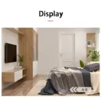 NB P6 Full Motion TV Wall Mount  Fits 45″–75″ Flat Panels ; Load Up to 45.5 kg ; Tilt +5°/-3°, Swivel 50°–80°, Rotate ±4° ; Retractable 52–380 mm ; VESA 200×200–600×400 mm - Image 3