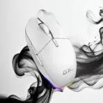 Genius Scorpion M8250 Wireless 2.4GH Bluetooth Rechargeable Gaming Mouse with LED, Dual Mode (Bluetooth 5.0 & 2.4GHz) , RGB Backlighting, Adjustable DPI (800-3200), AI Copilot Key, USB-C Charging, for Gaming and Work | WHITE - Image 3