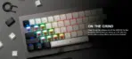 GAMDIAS HERMES M4 HYBRID MECHANICAL 60% GAMING KEYBOARD WITH RED SWITCH | WIRELESS or WIRED CONNECTIVITY | DUAL COLOR WAY KEY CAPS | ANTI-GHOSTING WITH N-KEY ROLLOVER | SOFTWARE MACRO KEYS | METAL PANEL FINISH - Image 7