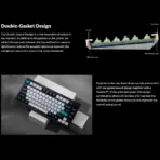 Keychron Q1 Max Hotswap Wireless RGB Mechanical Keyboard with Knob 75% Layout (84 Keys) , Aluminum Frame , 2.4 GHz Wireless Connection or Bluetooth 5.1 or Type-C wired Connectivity , Gateron Jupiter Red Switches , KSA Double-shot PBT Keycaps , Windows Mac OS | Q1M-M1 - Image 6