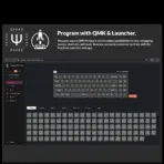 Keychron Q1 Max Hotswap Wireless RGB Mechanical Keyboard with Knob 75% Layout (84 Keys) , Aluminum Frame , 2.4 GHz Wireless Connection or Bluetooth 5.1 or Type-C wired Connectivity , Gateron Jupiter Red Switches , KSA Double-shot PBT Keycaps , Windows Mac OS | Q1M-M1 - Image 8