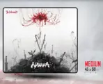 BLOODY Naraka BP-45 Gaming Mousepad – 450x400x3mm Large Size, Smooth Surface for Precision, Non-Slip Base, Stitched Edges, Easy to Clean, Ultimate Glide Performance
