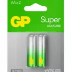Super Alkaline AAA 1.5V Batteries – 2-Pack, Long-Lasting Power for Remotes, Clocks, Toys & Everyday Devices, Leak-Proof Design, Extended Shelf Life