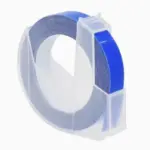 B90 9mm CYAN Label Printer Tape Roll – Durable Adhesive Label Roll for B90 Label Printer, Clear Print Output, Smudge-Resistant, Easy-Peel Design