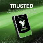 Seagate Exos X10 Enterprise Capacity 8TB 3.5 inch HDD , 7200 RPM SATA 6Gb/s 256MB Cache Hyperscale 512e Internal Hard Drive ST8000NM0016 - Image 2