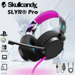 Skullcandy SLYR Pro Wired Gaming Headset With 50mm Drivers, Enhanced Sound Perception, AI Clear Voice Mic, Multi-Platform USB-C/3.5mm Support, Lightweight Comfort | Black DigiHype ~ S6SPY-Q766