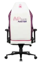 APEX SEAT TOKYO-GT Gaming Chair : Pro Racing Throne With Leather+Velvet+Suede Shell , 4D Armrest ,  Frog Mechanism & Class-4 Gas Lift , 90–141° Recline, 160 Kgs Max , Lumbar Pillow and Magnetic Headrest Included | WHITE & MAGENTA VARIANTS ~ AP-2108R - Image 20