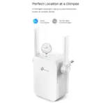 TP-Link AC750 Mesh Wi-Fi Range Extender RE205 ; Dual Band 2.4 GHz (300 Mbps) & 5 GHz (433 Mbps) ; Wi-Fi Dead-Zone Killer ; External Antennas ; Smart Signal Indicator ; Compatible with Windows, macOS, Linux | RE205 WHITE - Image 3